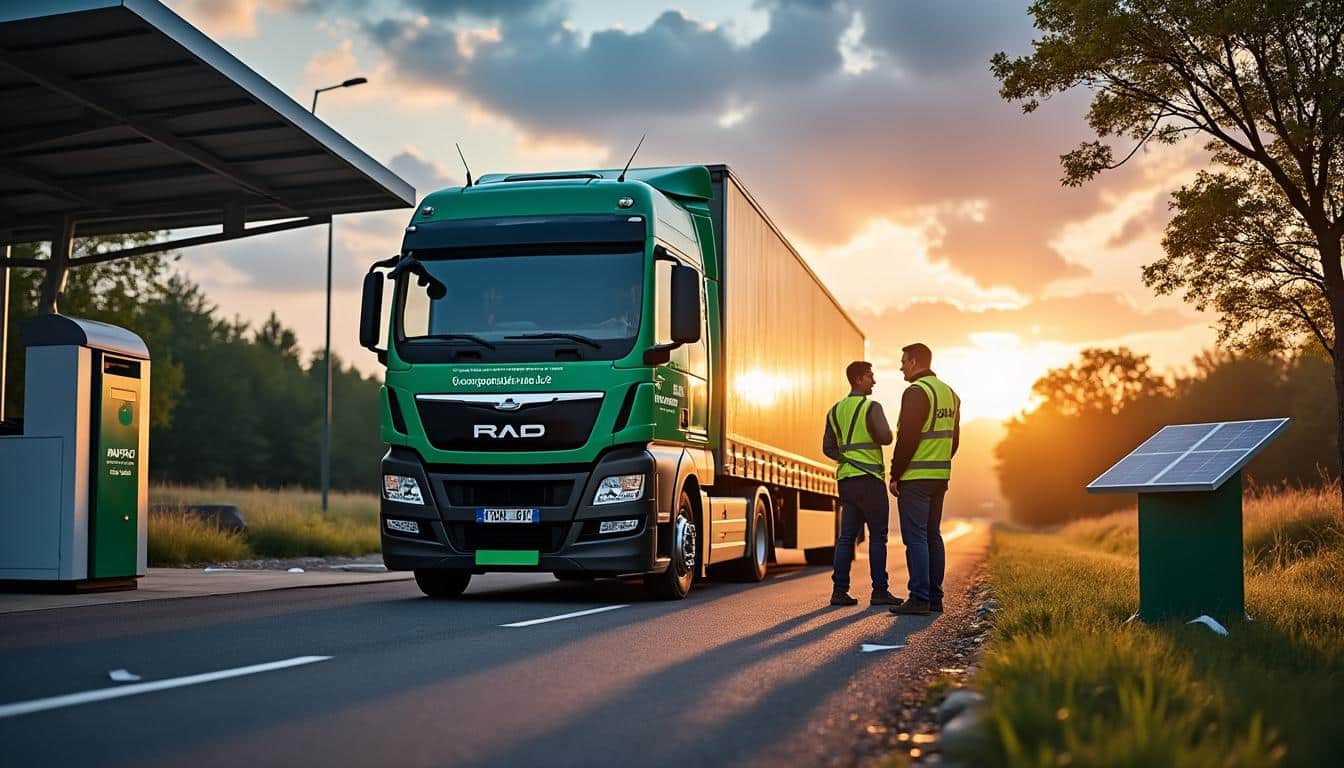 Illustration: Pourquoi intégrer la responsabilité sociétale des entreprises dans le secteur du transport routier ?