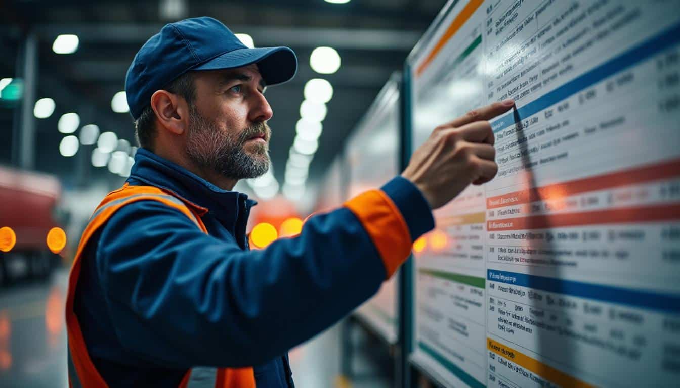 Illustration: Comprendre les grilles salariales et classifications dans le transport routier