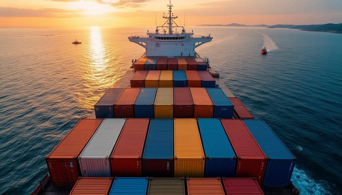 Illustration: Comprendre les délais et durées du transport maritime de conteneurs