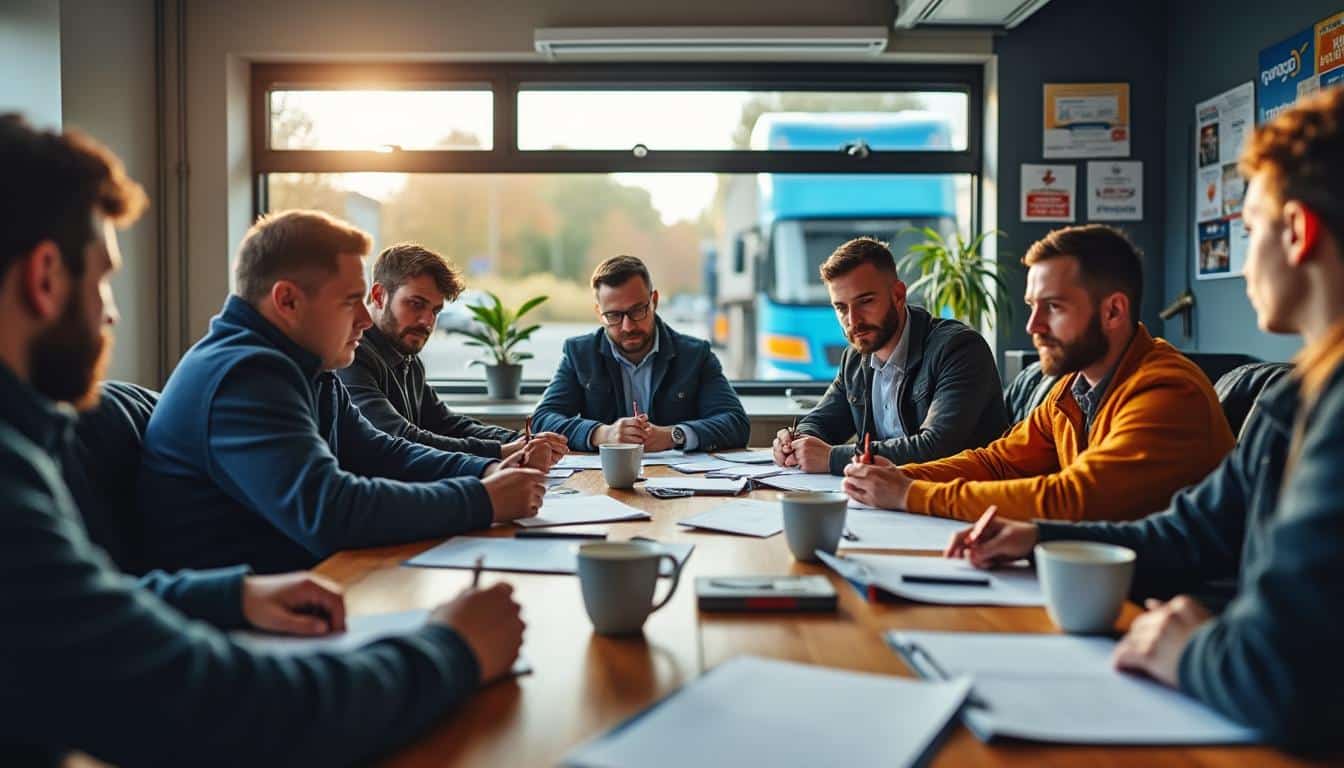 Illustration: Qu’est-ce que le Fongecfa dans le secteur du transport routier ?