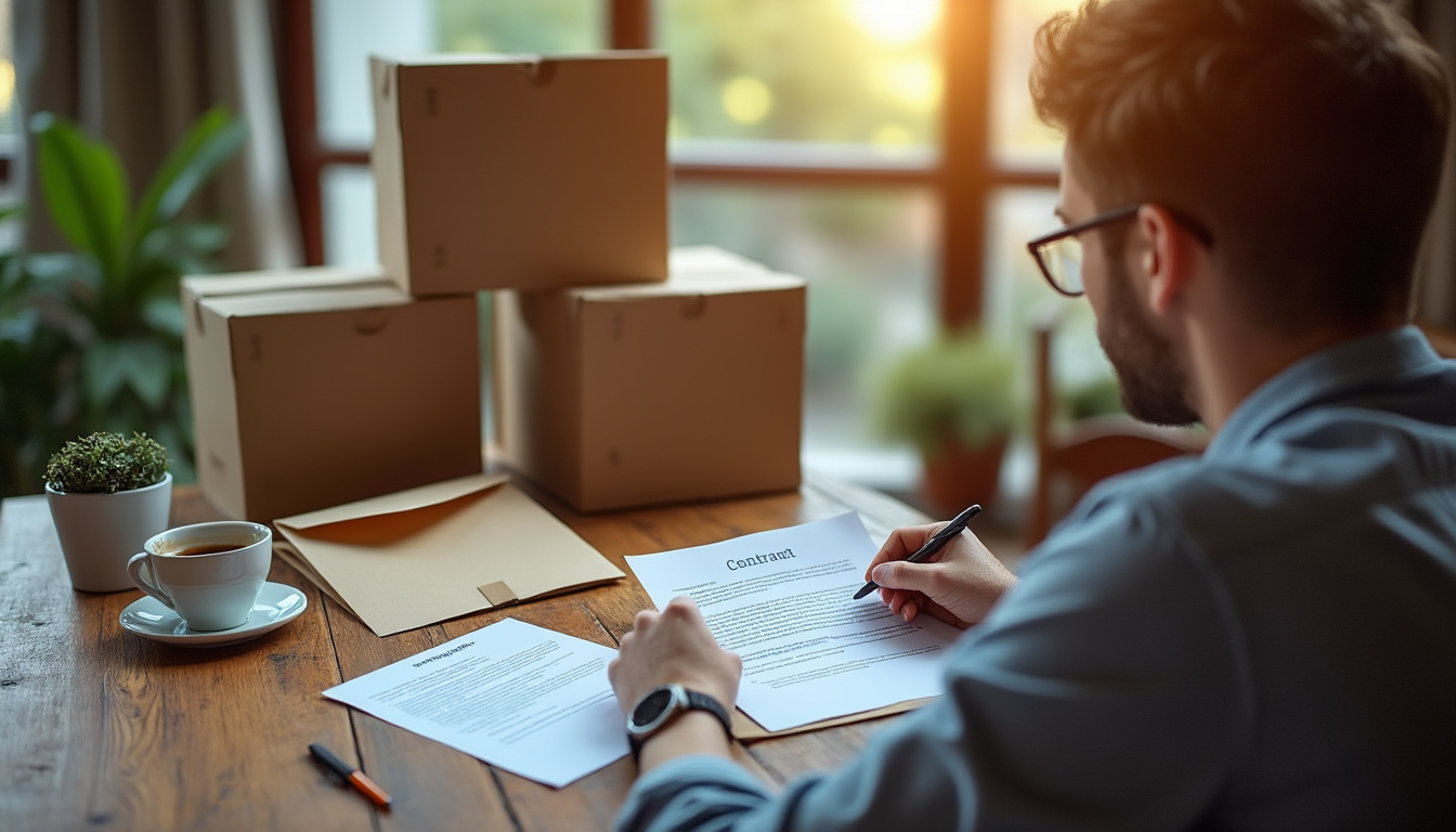 Illustration: Comprendre l’importance de la lettre de préavis dans la location