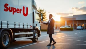 Location de camion benne Super U : service pratique et accessible