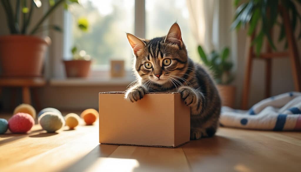Griffoir en carton pour chat : guide pratique et conseils