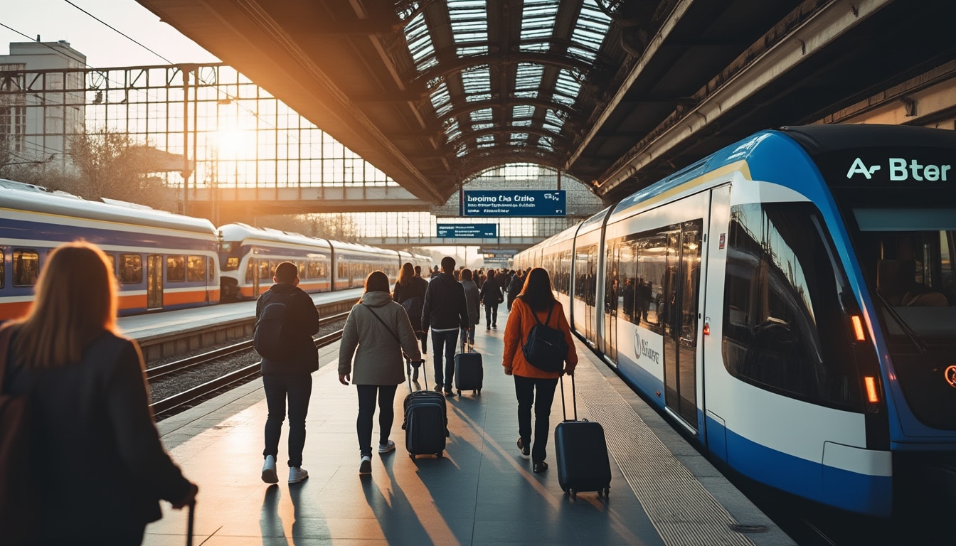 Illustration: Comprendre le fonctionnement et les enjeux du transport entre villes
