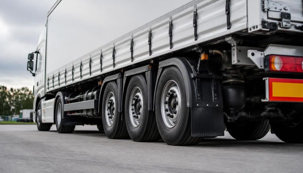 Les essieux d’un camion et leur rôle sur la route
