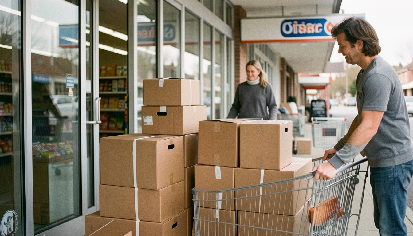 Où trouver des cartons de déménagement gratuits